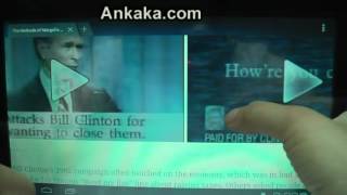 Demo FlyTouch ICS: GPS, Android 4.0 Ice Cream Sandwich Tablet, 10.1", 1G RAM + 4G Rom, Double Touch