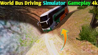 World Bus Driving Simulator Gameplay HD| High graphic Android game 2022 | Offline game 2022 screenshot 1