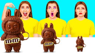Big, Medium and Small Plate Challenge | Amazing Hacks and Tricks by TeenChallenge