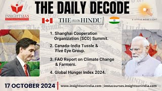 The Daily Decode 17 October 2024