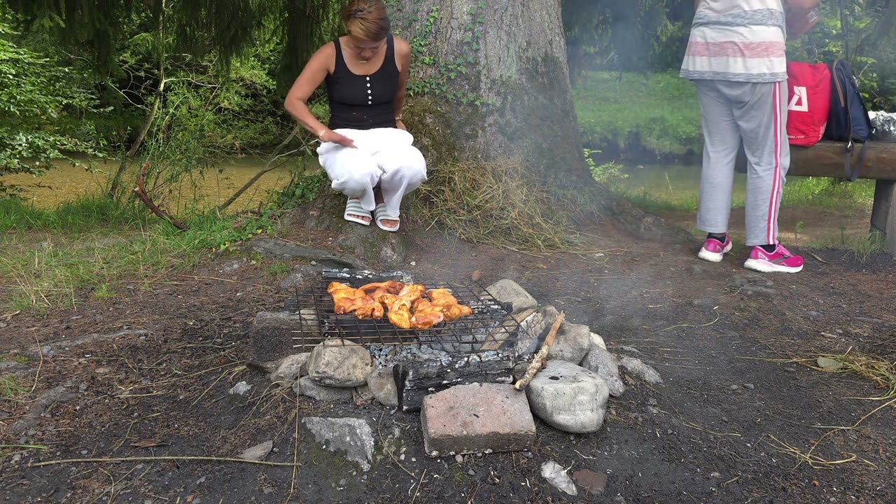 Grilling along Töss