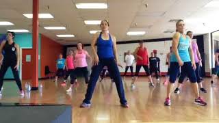 Zumba Cool down with Rachel Pergl at Fitness In Motion. 'Rockabye'