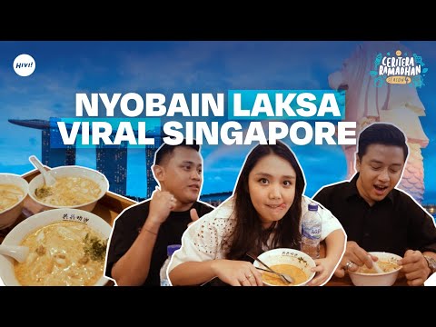 HIVI! - MAKANAN MBAK TAYLOR WAKTU DI SINGAPORE | HI-VLOG #CERITERARAMADAN