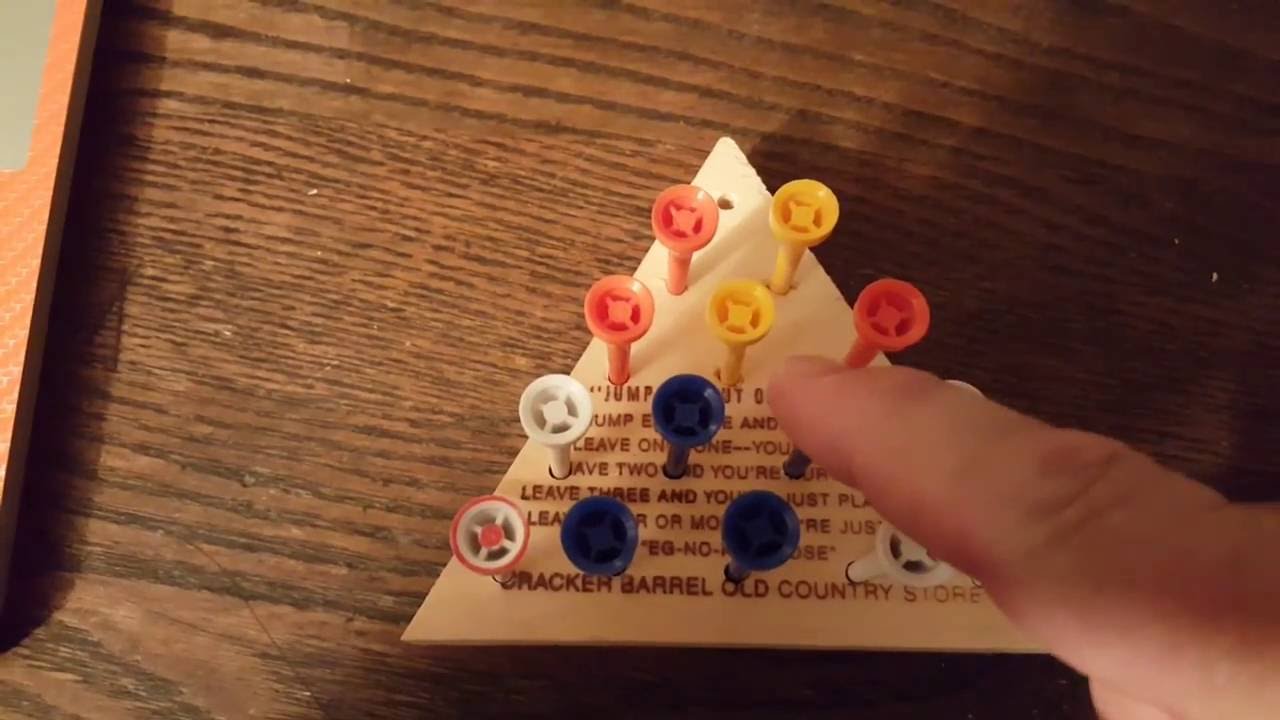 Cracker Barrel Tee Puzzle Solved - EXTREME GENIUS MODE ! ! !