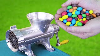 M&M Candy VS MEAT GRINDER EXPERIMENT screenshot 2
