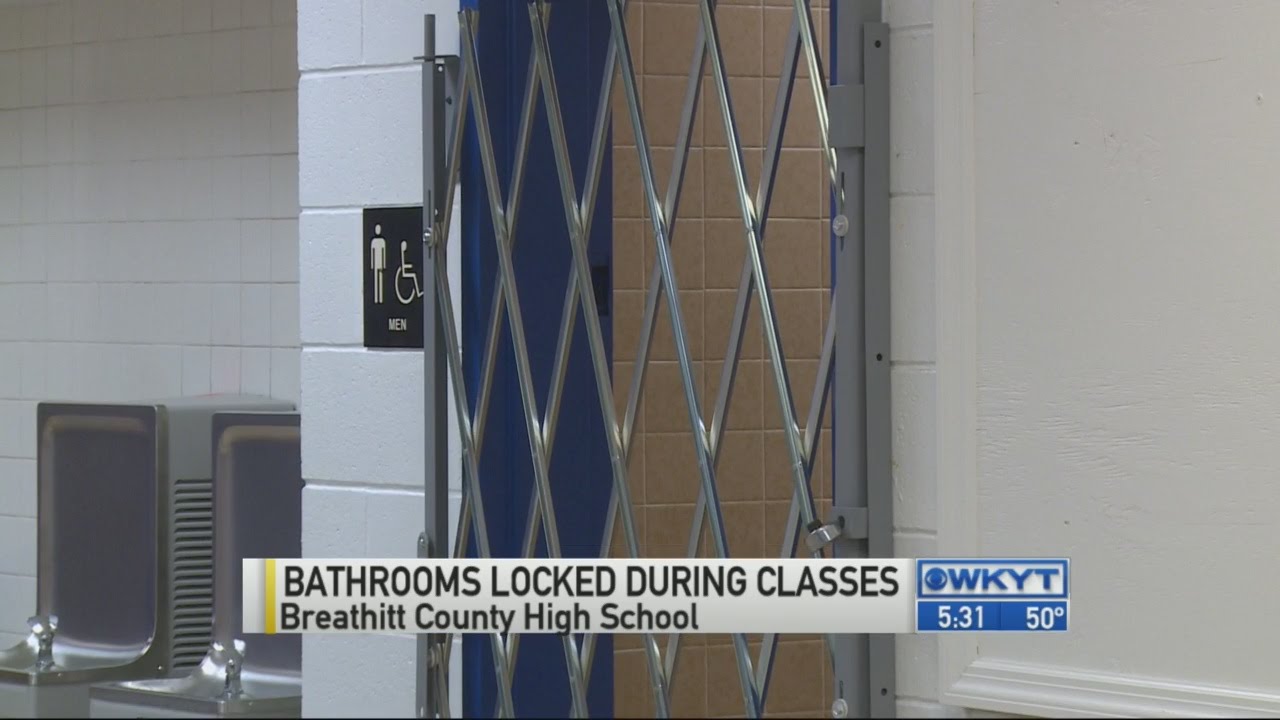 Breathitt County High School bathrooms locked during classes YouTube