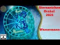 Sternzeichen Wassermann 2021 / Dein Jahresorakel / Jahreshoroskop Astrologie