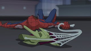 The Spectacular Spider-Man S2 E13: Green Goblin's identity is revealed