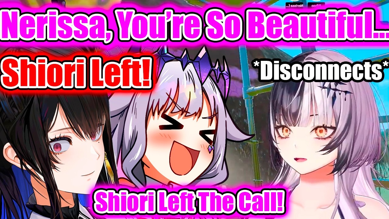 Shiori Immediately Leaves The Discord Call When Biboo Starts Flirting With Nerissa