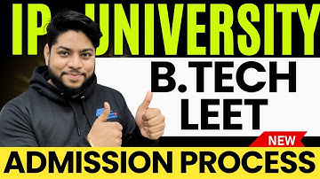 IP University B.Tech Lateral Entry admission process Eligibility top colleges complete details