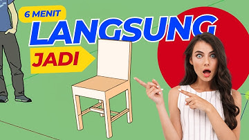 Cara mudah membuat kursi di Sketchup 2019