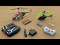 Best RadioControl RC Flying Helicopter with RC A380 Aircraft and 3D Light RC Car Unboxing and Review