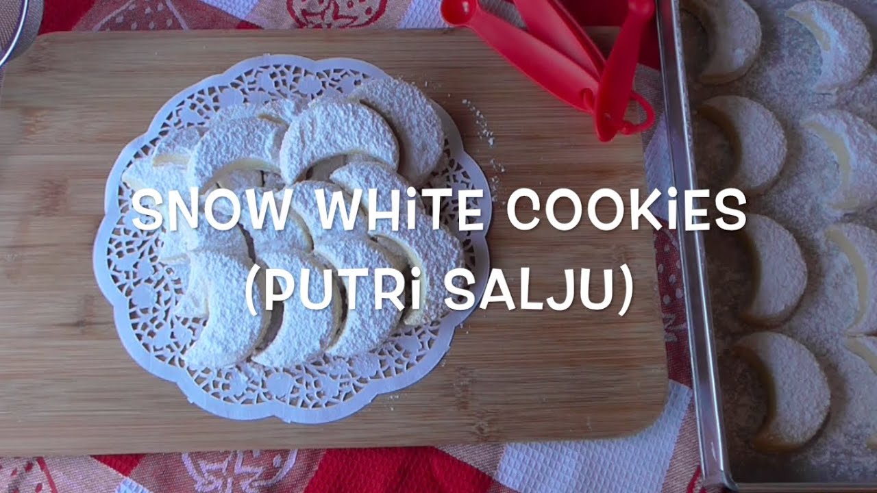 ⁣Resep KUE PUTRI SALJU | Snow White Cookies Recipe | Trivina Kitchen