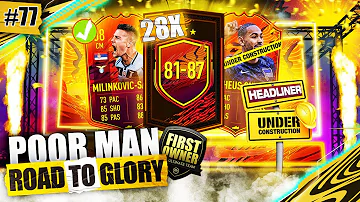 28x 81-87 PLAYER PACKS! ARE THESE WORTH THE GRIND? - POOR MAN RTG #77 - FIFA 21 Ultimate Team