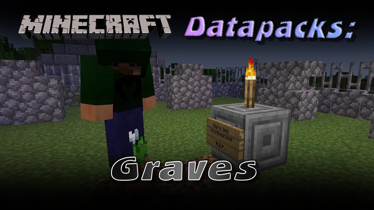 Minecraft Datapacks Graves Youtube