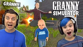IM THE WORST GRANNY EVER (Granny Simulator) HILARIOUS GAMEPLAY screenshot 2