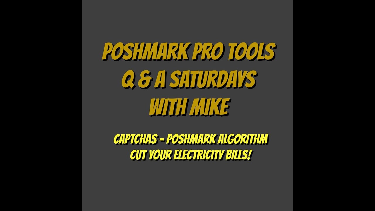 Poshmark Bot Q&A Saturdays #2 - Captchas, Improve Your Poshmark Closet, Using A VPS!