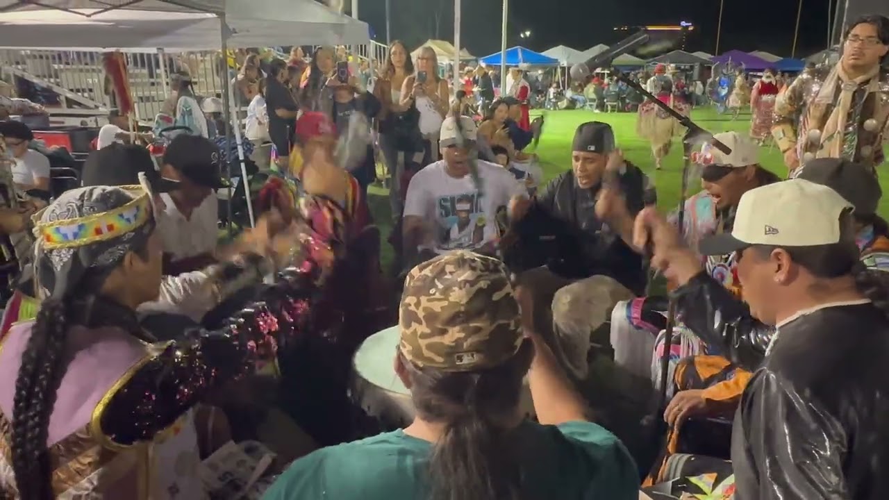 Bad War Cloud Singers. (Ft. Peck; MT.). Sycuan Powwow 2025