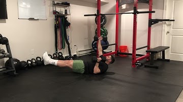 Matthew Ibrahim | DB See-Saw Floor Press w/ Hollow Body Hold