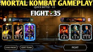 Mortal Kombat Mobile Gameplay || MK Mobile || Faction War || Fight - 35