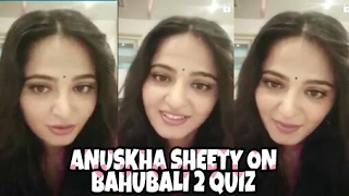 Anushka Shetty speaking about Bahubali 2 success | Prabhas and Anushka