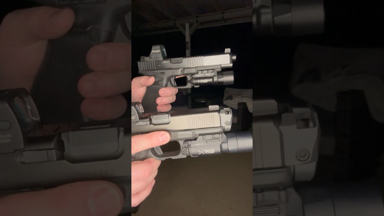 X300U vs X300T – Surefire Weapon Light Showdown (Brightness & Throw Test, 1-25 Yards) 