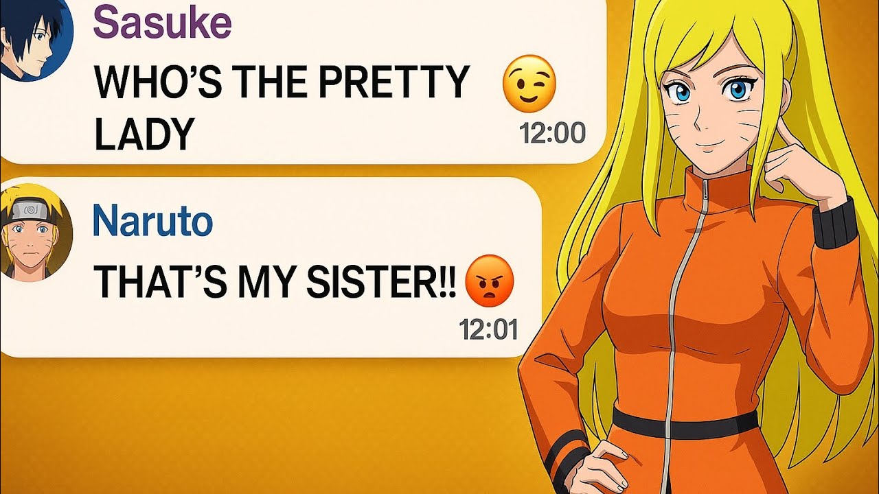 If Naruto Have A Twin Sister 😂