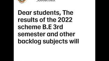 3rd and 6thsem revaluation and BACKLOG result will be release on Saturday #vtu #viral #youtubeshorts