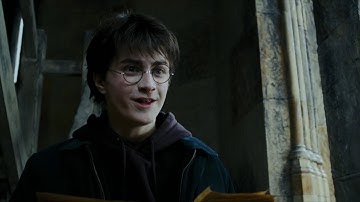 best gift ever - Fred and George give Harry the Marauders map - Harry Potter (2004) 4k