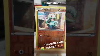 Magnifique Machoc Revers 2013 carte Pokemon