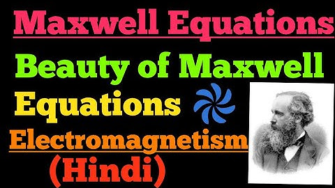 maxwell equations (hindi)