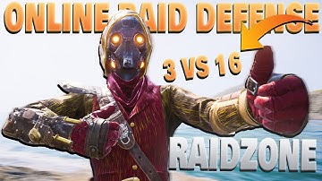 “Day 1 Tournament! 3 vs 16 Korean Online Raid Defense 💥 | Once Human Raidzone”