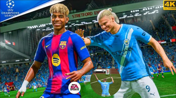 Barcelona vs Manchester City 🔥 Ft. Lamine Yamal & Haaland | UEFA Champions League Clash | FC Mobile