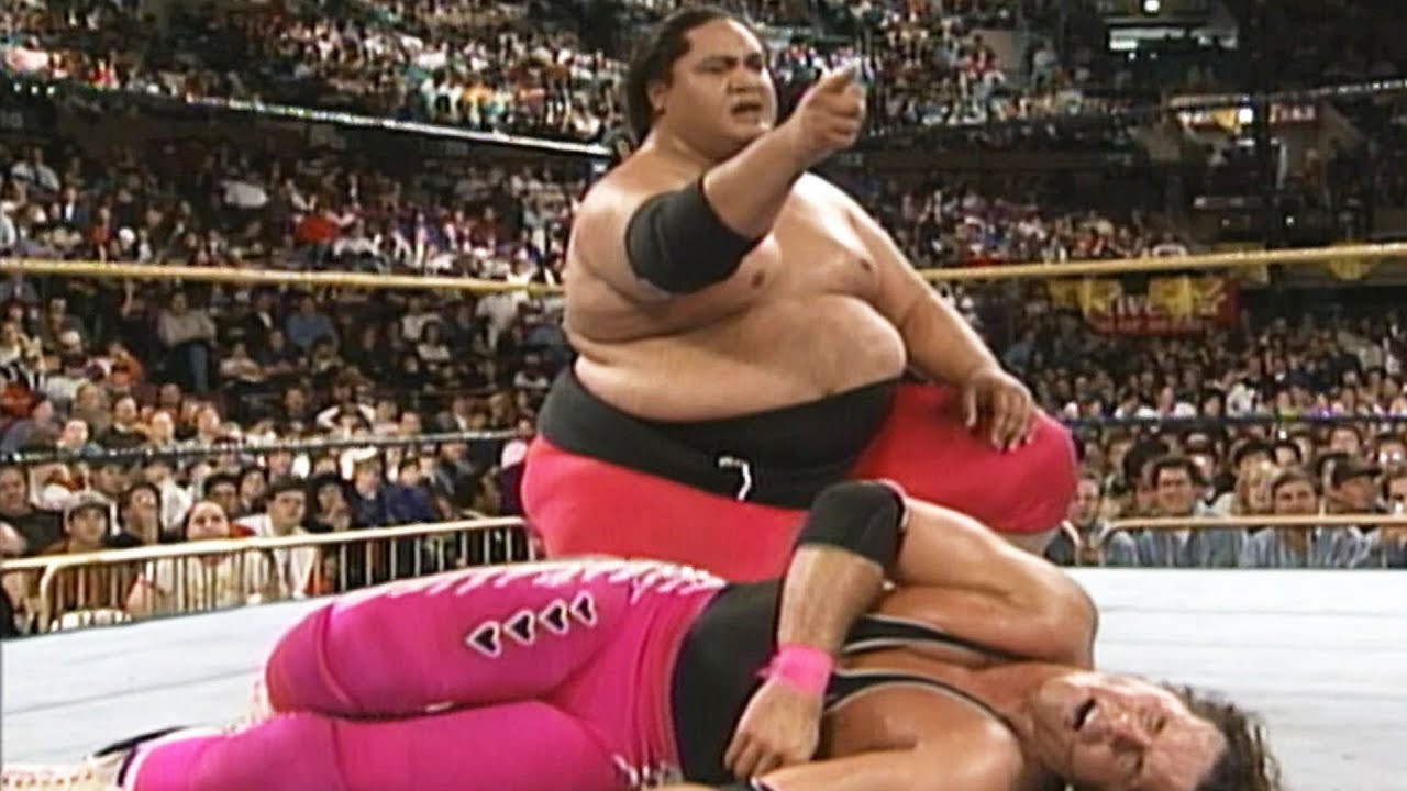 WWF Yokozuna vs Crush - WWE Monday Night Raw - Luta Livre