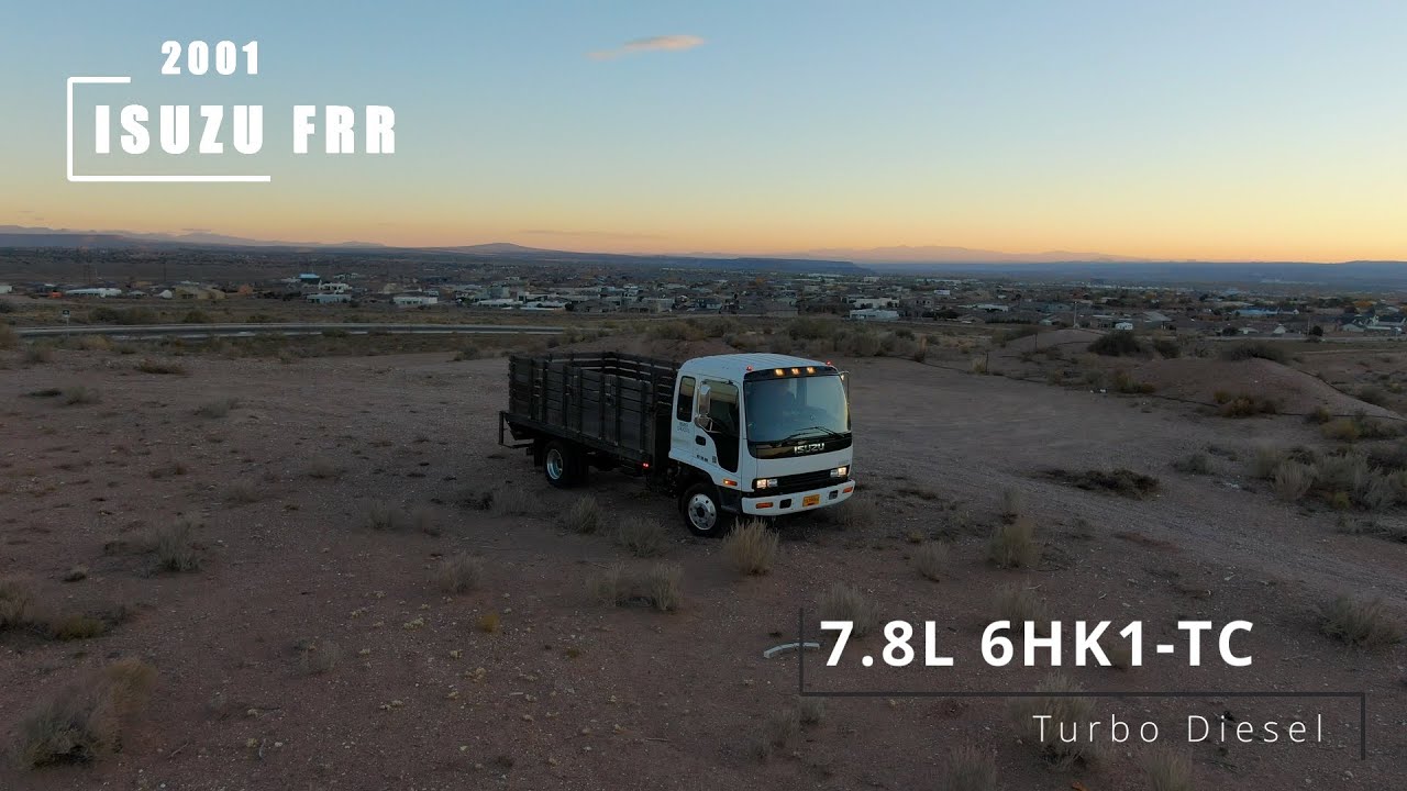 Купил грузовик для своего дома! Isuzu FRR Flatbed