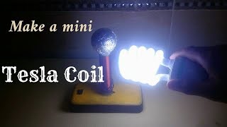 كيفية صنع التيسلا (الكهرباء الاسلكية)بالبيت _  Make a Tesla Coil