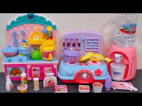 15 Minutes Satisfying with Unboxing Mini House Hold Kitchen Cooking Playset ( No Talking) ASMR Video