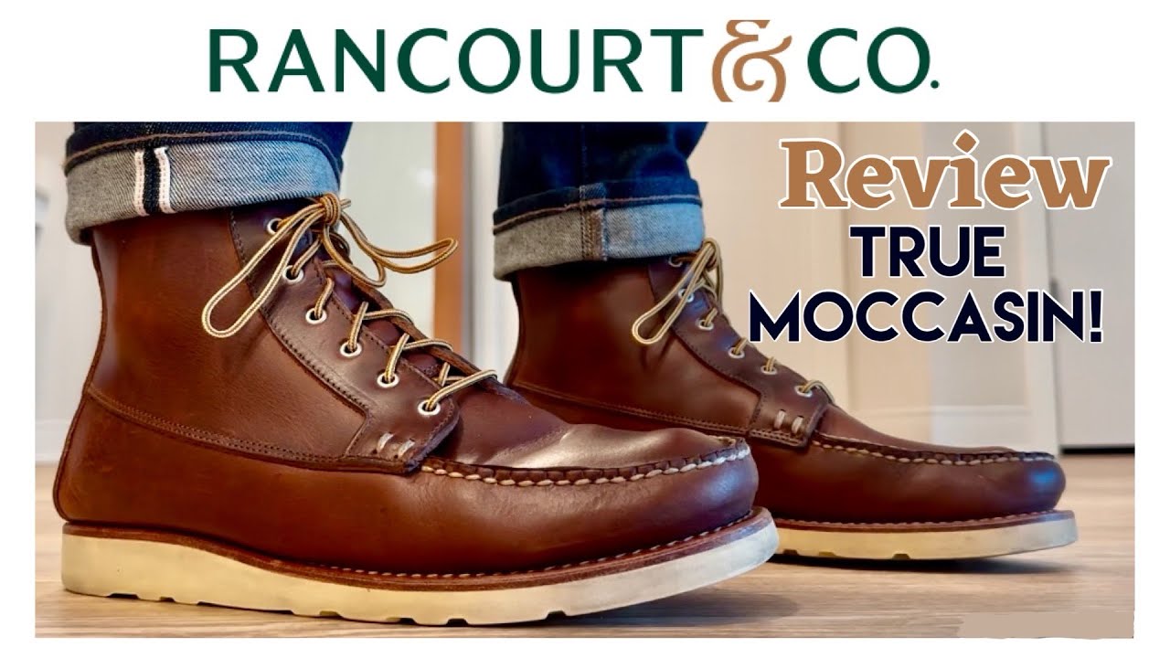 靴 Rancourt&CO. Beams+ Canoe Moccasin Terra BEAMS Plus
