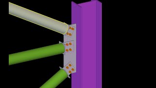 Use to Portal bracing-105 in Tekla Structures