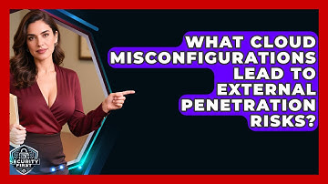 What Cloud Misconfigurations Lead To External Penetration Risks? - SecurityFirstCorp.com