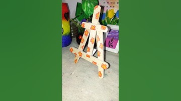 How to Make Mini Easel - DIY Mini Canvas Stand -DIY Ideas #shorts #trending #diy #painting #ideas