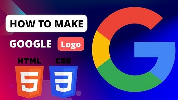 how to make google Logo using Html and Css   | #google #logo #html #css #googlelogo @learnwithjk22
