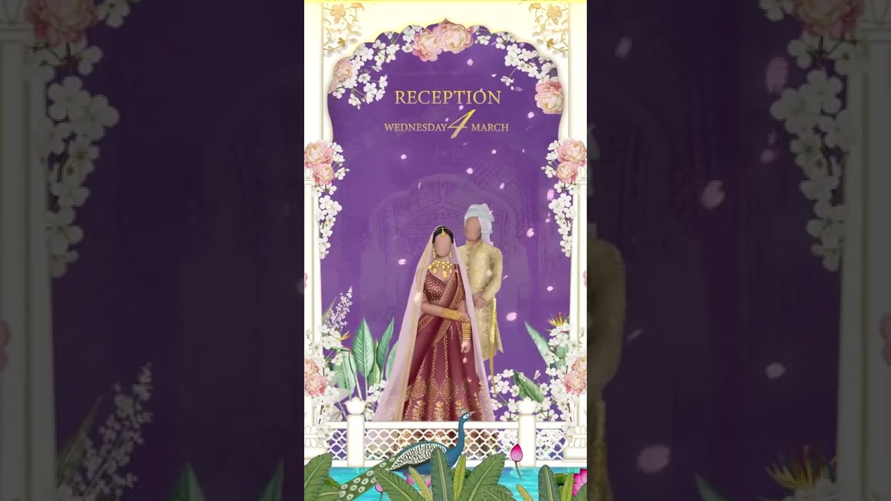 Indian Wedding I E-invite by Aum Design I Digital Ecard