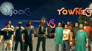 Bully A E - Jocks VS Townies (No Leader & Second Leader) (III - Fights) (Full HD)