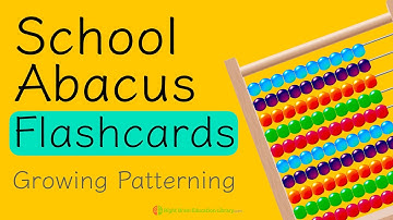 School Abacus "Growing Patterning" | Shichida Method & Heguru Method | Right Brain Education Math