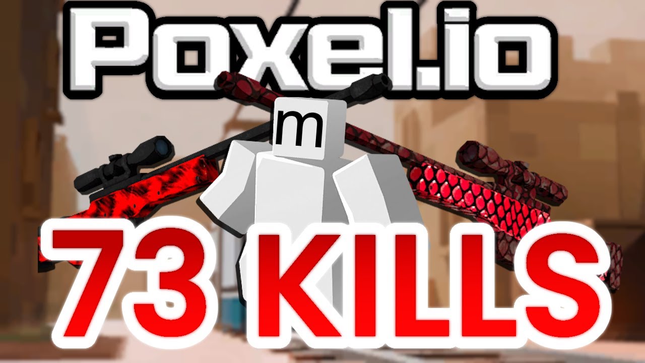 INSANE 73KDR game in POXEL.IO