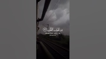 "ذلك ومن يعظم شعائر الله فإنها من تقوى القلوب" 🤍القارئ الشيخ: ياسر الدوسري