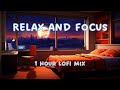 Working from Home - Focus - Study Time - 1 hour of Chill lofi - DMCA Free - Background Music