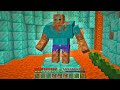 ONLY 1% can TO SURVIVE with LAVA ZOMBIE in minecraft By Boris Craft