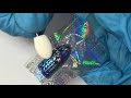 Holographic Nail Art on Blue Nails!! | Foil and More❗️💙